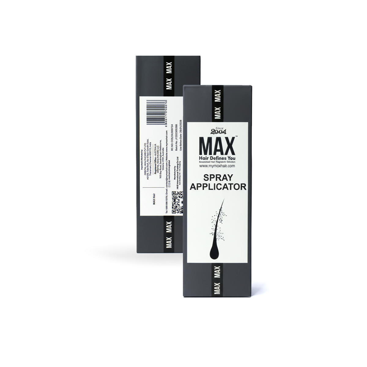 MAX Professional Spray Applicator, Black