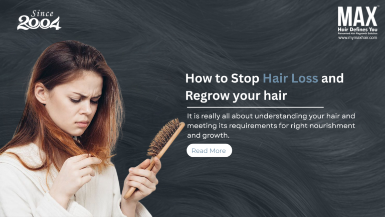 How to Stop Hair Loss and Regrow your hair