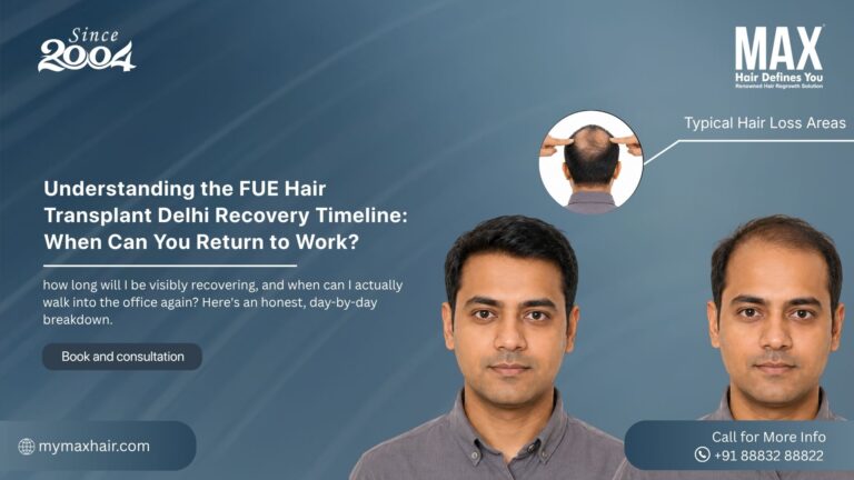 FUE Hair Transplant Delhi Recovery Timeline
