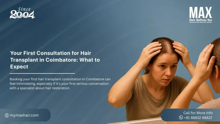 Consultation for Hair Transplant in Coimbatore