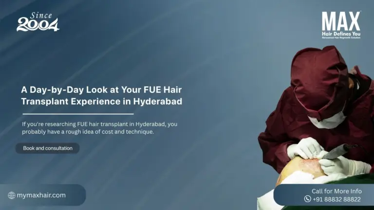 Look at Your FUE Hair Transplant Experience in Hyderabad