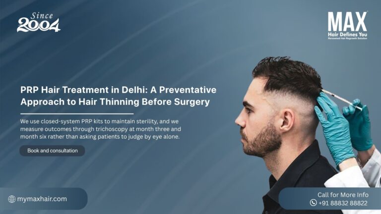 PRP Hair Treatment in Delhi