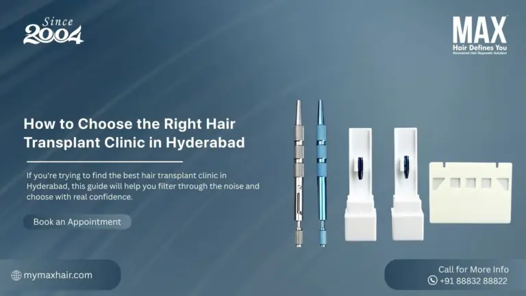 Choose the Right Hair Transplant Clinic in Hyderabad