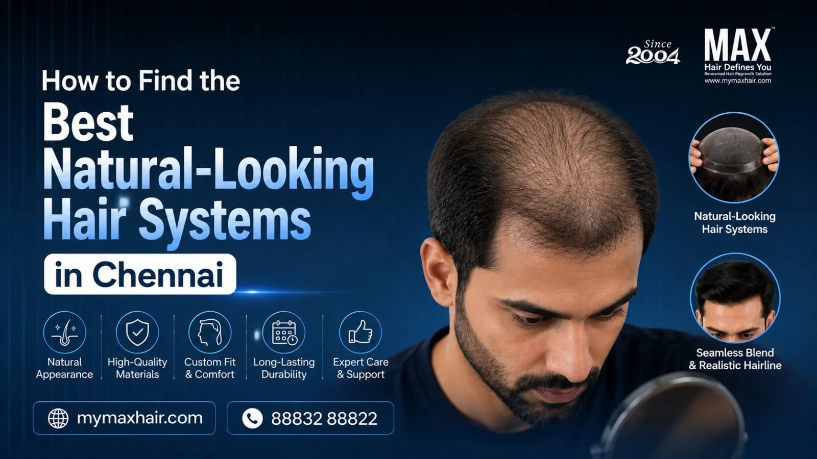 Find the Best Natural-Looking Hair Systems in Chennai